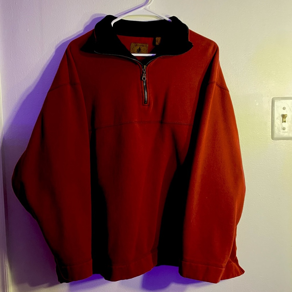 Maroon Quarter Zip